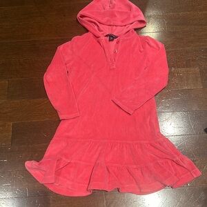 super cute pink pool cover up